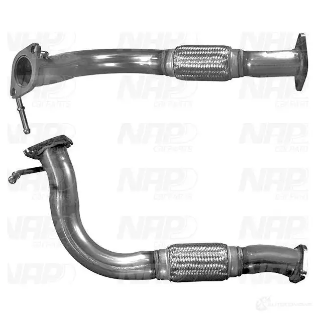 Выхлопная труба глушителя NAP CARPARTS caf10469 1437609837 KC 5ME2F