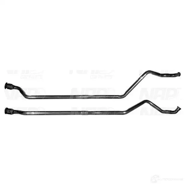 Выхлопная труба глушителя NAP CARPARTS JAW1 4RR 1437609750 cac10174