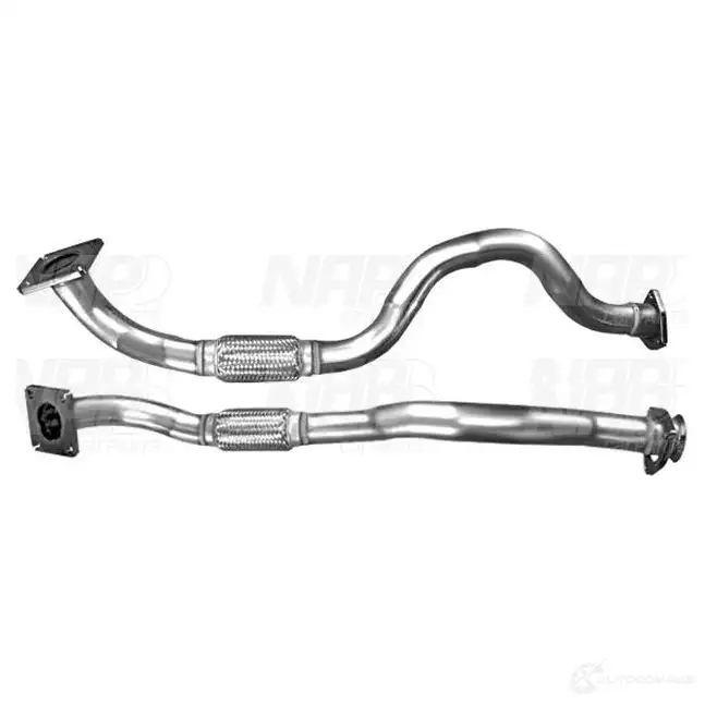 Выхлопная труба глушителя NAP CARPARTS caf10512 1437609158 2M46 1