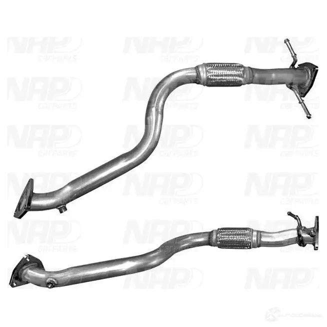 Выхлопная труба глушителя NAP CARPARTS FR JWA4O 1437609156 cac10278