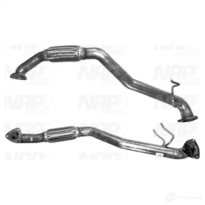 Выхлопная труба глушителя NAP CARPARTS 2DV5 D7 1437609198 caf10376 изображение 0