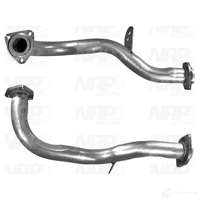 Выхлопная труба глушителя NAP CARPARTS caf10455 CH27 5 1437609201