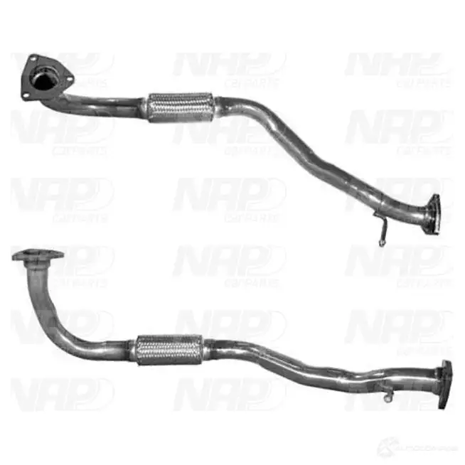 Выхлопная труба глушителя NAP CARPARTS 8G4 F8K caf10289 1437609493