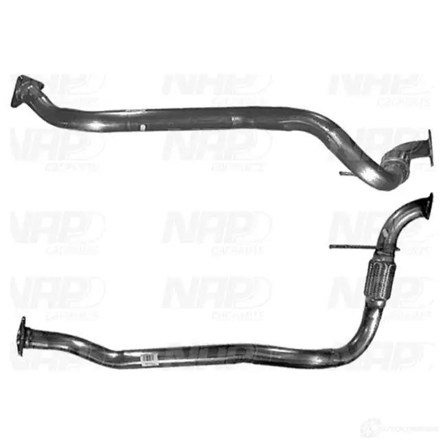 Выхлопная труба глушителя NAP CARPARTS caf10304 6N FXT 1437607130