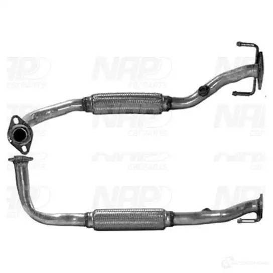 Выхлопная труба глушителя NAP CARPARTS caf10200 EYH7 0 1437609191