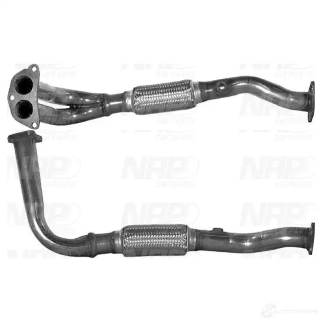 Выхлопная труба глушителя NAP CARPARTS 6BSR3 6 caf10261 1437609187 изображение 0