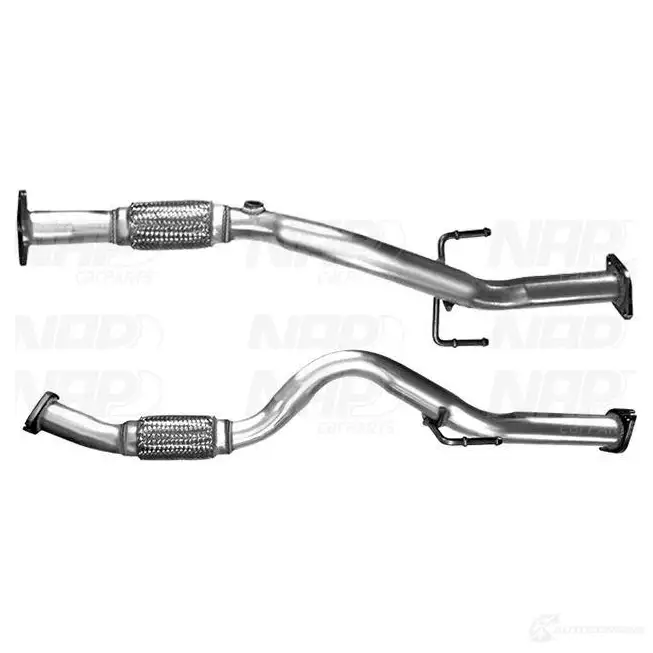 Выхлопная труба глушителя NAP CARPARTS cac10396 J L3X5CZ 1437606939