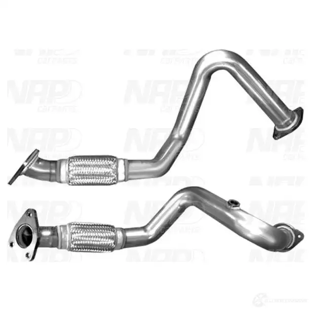 Выхлопная труба глушителя NAP CARPARTS UZJ12 I caf10526 1437606688