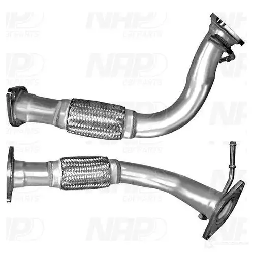 Выхлопная труба глушителя NAP CARPARTS cac10308 1437605651 ZXY UTD
