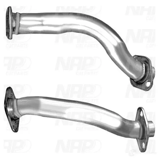 Выхлопная труба глушителя NAP CARPARTS cac10438 1437607086 9E AQGM7