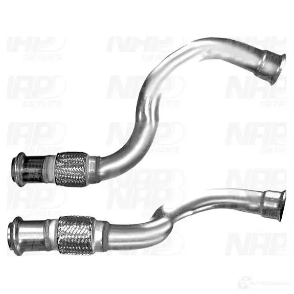 Выхлопная труба глушителя NAP CARPARTS VX OSUH 1437607045 cac10212 изображение 0