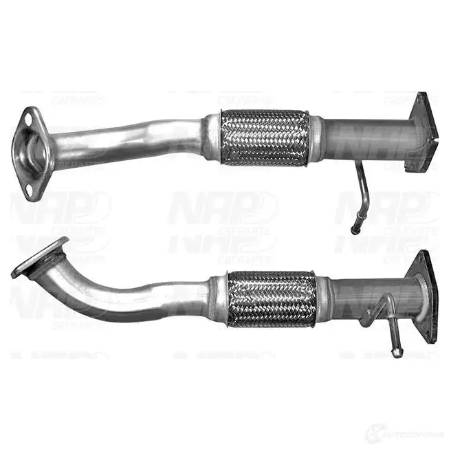 Выхлопная труба глушителя NAP CARPARTS 1437605813 cac10313 N VUPB
