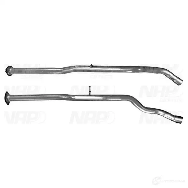 Выхлопная труба глушителя NAP CARPARTS cac10304 2RG9 AA 1437605810 изображение 0