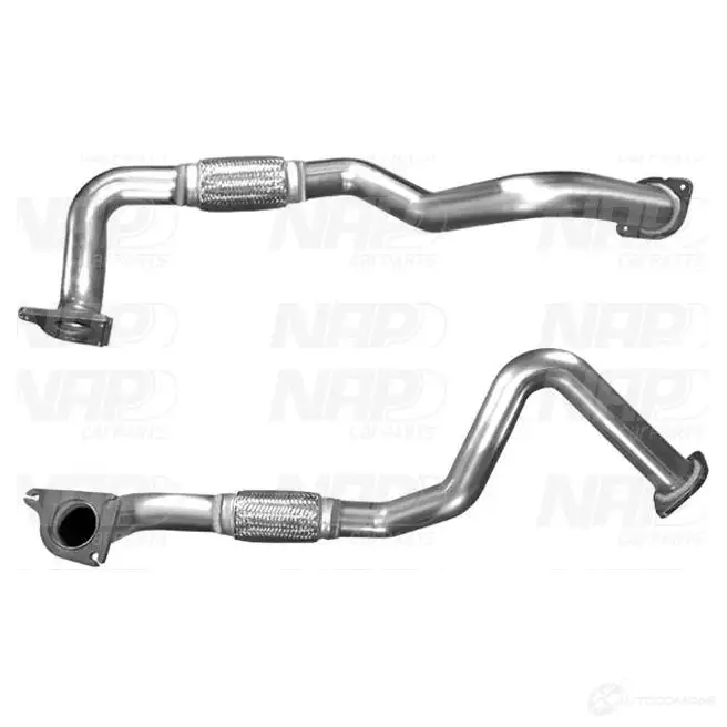 Выхлопная труба глушителя NAP CARPARTS 1437608274 6R9 KH cac10569