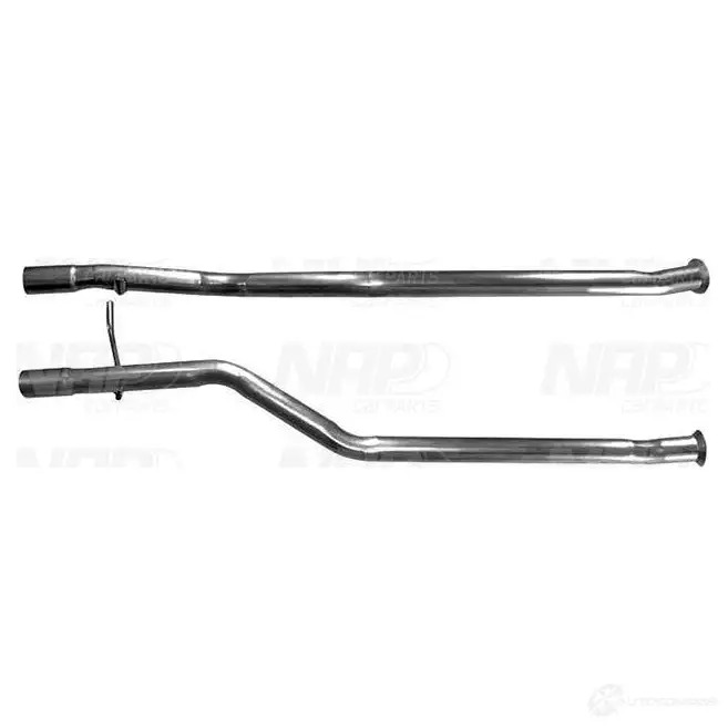 Выхлопная труба глушителя NAP CARPARTS TT3Y FU 1437609925 cac10279