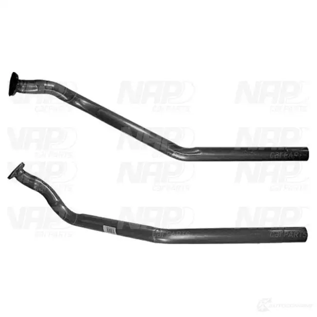 Выхлопная труба глушителя NAP CARPARTS 1437612576 A94NE5 4 cac10195