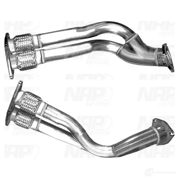 Выхлопная труба глушителя NAP CARPARTS caf10483 SHBYD W 1437606139