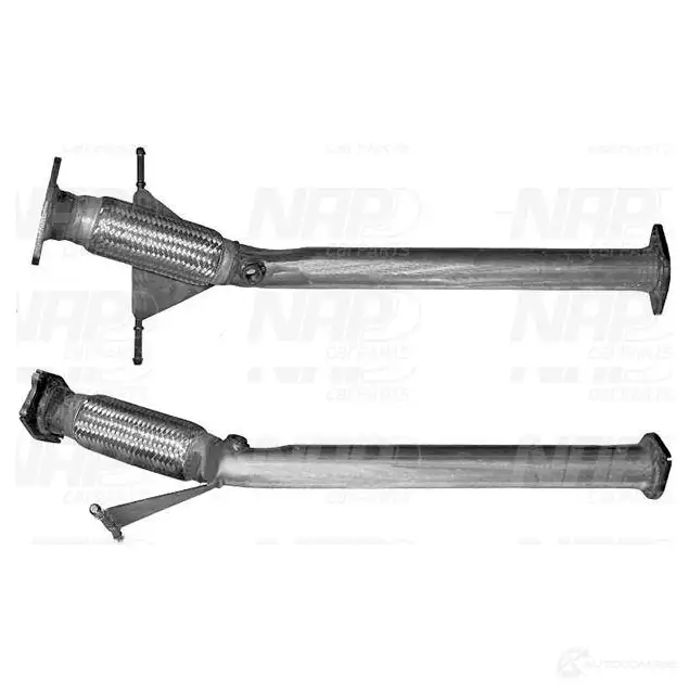 Выхлопная труба глушителя NAP CARPARTS 1437606320 cac10232 R 9QSBB
