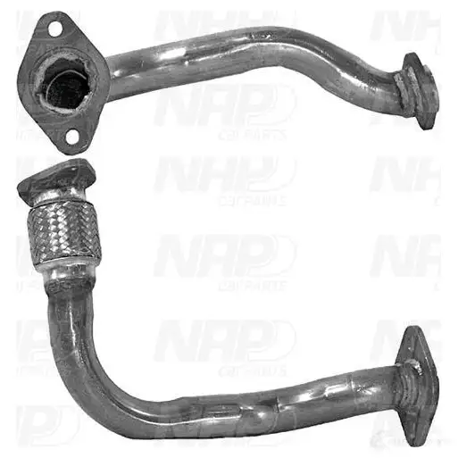 Выхлопная труба глушителя NAP CARPARTS 1437612940 VP CLY caf10199