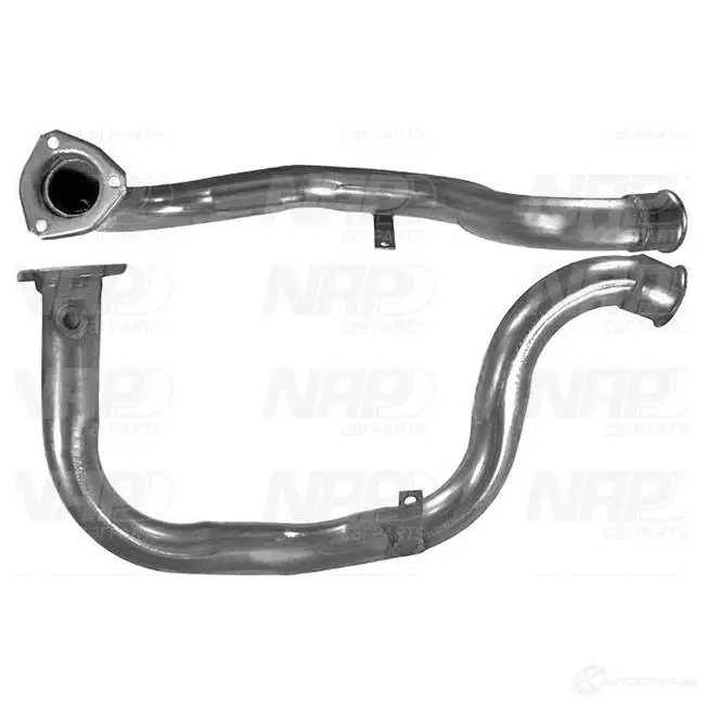 Выхлопная труба глушителя NAP CARPARTS caf10351 N C9JJ 1437612913 изображение 0