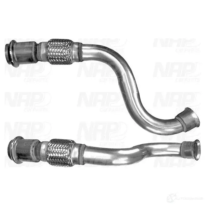 Выхлопная труба глушителя NAP CARPARTS cac10383 S3S UG5U 1437606599 изображение 0