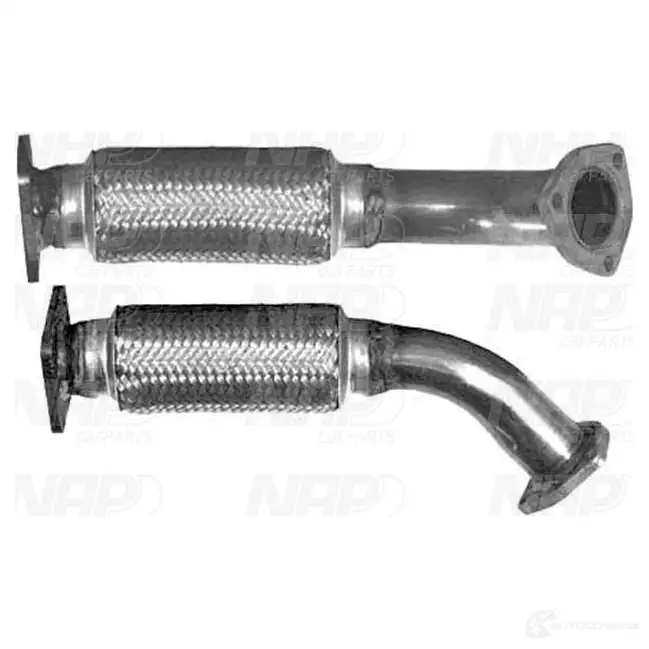 Выхлопная труба глушителя NAP CARPARTS 1437612934 LO DUAKY cac10173