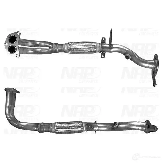 Выхлопная труба глушителя NAP CARPARTS 1437606578 caf10445 APQ2 5P