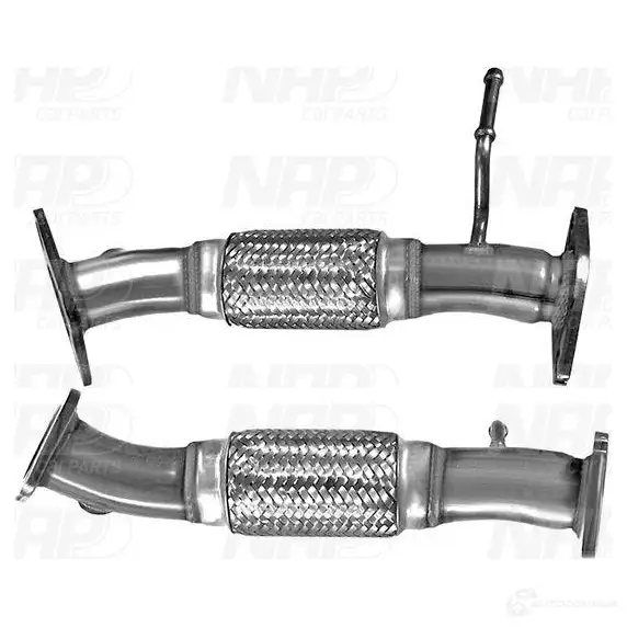 Выхлопная труба глушителя NAP CARPARTS D EDGO4K 1437606579 cac10402 изображение 0