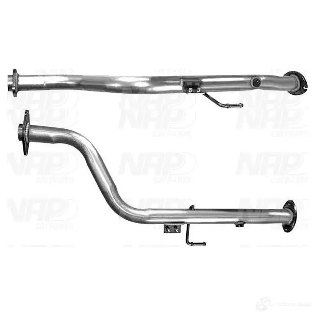 Выхлопная труба глушителя NAP CARPARTS 1437606568 4B XJIS1 cac10334