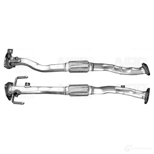 Выхлопная труба глушителя NAP CARPARTS DW 93X 1437608014 cac10484