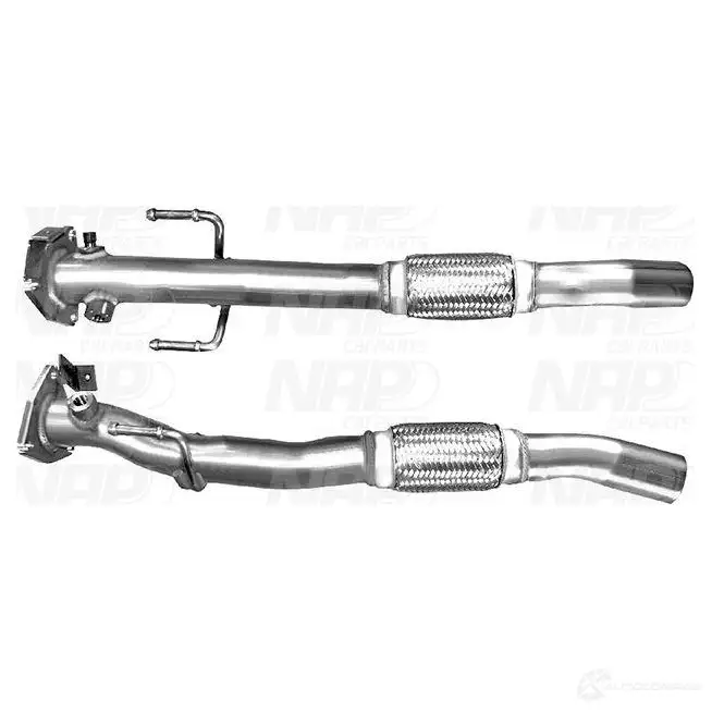 Выхлопная труба глушителя NAP CARPARTS 1437606694 3N9J 7 caf10507