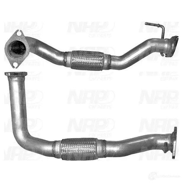 Выхлопная труба глушителя NAP CARPARTS V3Y A39 cac10257 1437607785 изображение 0