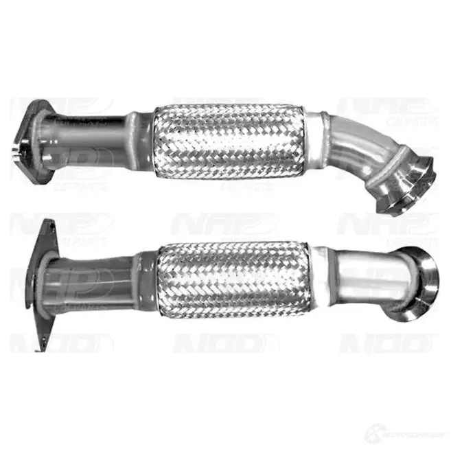 Выхлопная труба глушителя NAP CARPARTS BZ WWO cac10458 1437607791