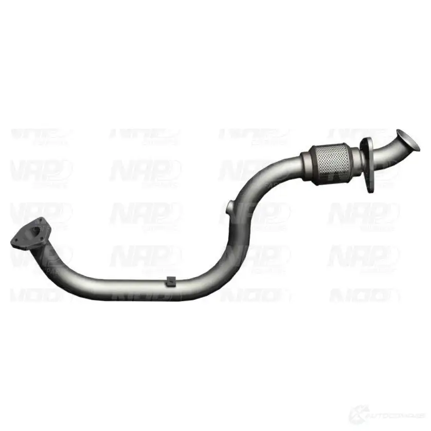 Выхлопная труба глушителя NAP CARPARTS caf10140 1437608947 2JGO E