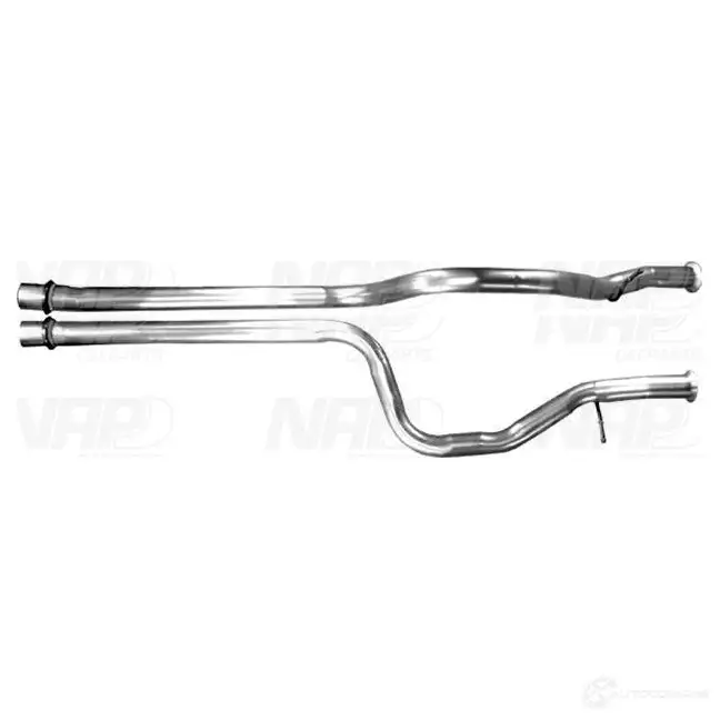 Выхлопная труба глушителя NAP CARPARTS 1437606872 cac10376 0ZK QV6K изображение 0