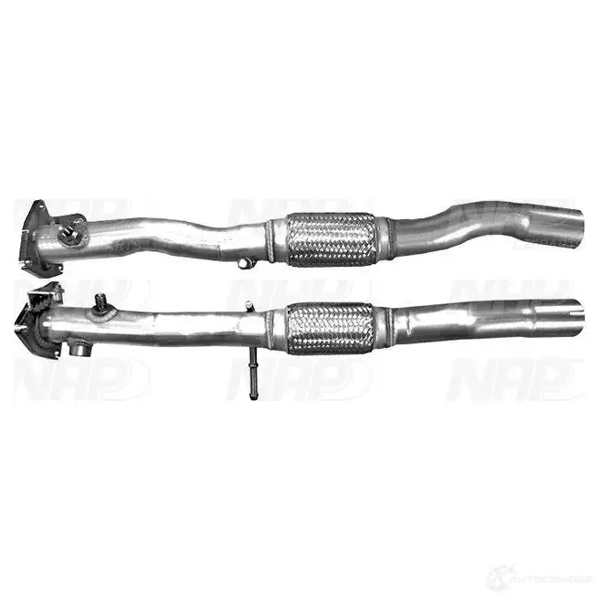 Выхлопная труба глушителя NAP CARPARTS R 6IFX 1437606865 cac10293