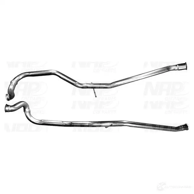 Выхлопная труба глушителя NAP CARPARTS 1437612784 cac10262 T FIP3