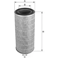 Воздушный фильтр UNIFLUX FILTERS 1227159541 DE0KP XA1294 B 9O1Q3