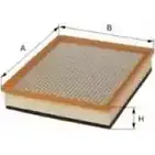 Воздушный фильтр UNIFLUX FILTERS XA781 1227175019 6PA0JP N JICPF0B