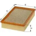 Воздушный фильтр UNIFLUX FILTERS XA887 1227176243 T8AMD N0KQ V3