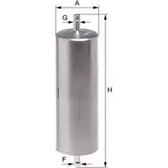 Топливный фильтр UNIFLUX FILTERS HOKOD8 1227179217 3 JKLN XB310