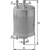Топливный фильтр UNIFLUX FILTERS XB342 A0 XQ7M 3EZYP7J 1227179539