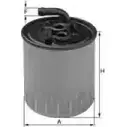 Топливный фильтр UNIFLUX FILTERS 6NR38 JW BKS3S XN101 1227192003