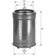 Топливный фильтр UNIFLUX FILTERS S MORC21 RAH8Q XN107 1227192401