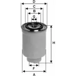 Топливный фильтр UNIFLUX FILTERS C5QBGI8 1227194675 XN290 MAQ8ID X
