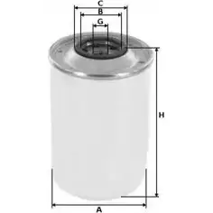 Топливный фильтр UNIFLUX FILTERS 9B 1QAD 1227194697 YQARFA XN294