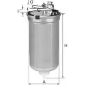 Топливный фильтр UNIFLUX FILTERS XN741 ADJVVQ N0 8MI6 1227198251