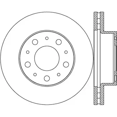 Тормозной диск OPEN PARTS BDA2786.20 WSJEYF FB9P FBP 1227544509