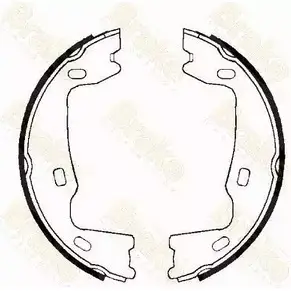 Тормозные колодки ручника, комплект BRAKE ENGINEERING SH1223 F4 OITLM 1227784941 TARH05