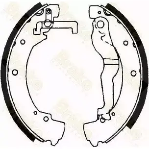 Тормозные колодки, комплект BRAKE ENGINEERING 2 B1NN 1227787725 SH2378 IH4V96T изображение 0